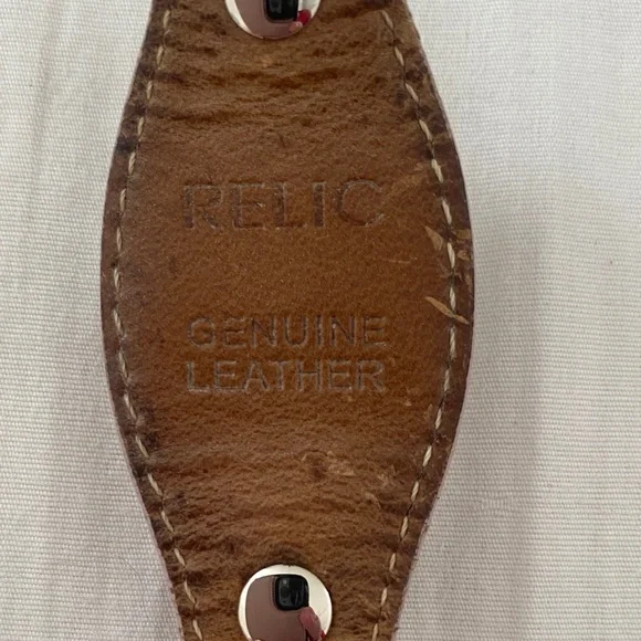 Relic Women's Two-Tone Bracelet Watch & Pink Leather Strap Watch - Picture 9 of 9